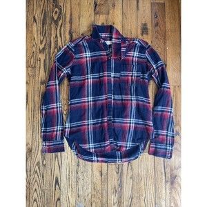 Hollister Women’s Small Red Plaid Flannel